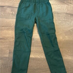 NWOT, Tea Collection Forest Green Joggers for Kids, size 10